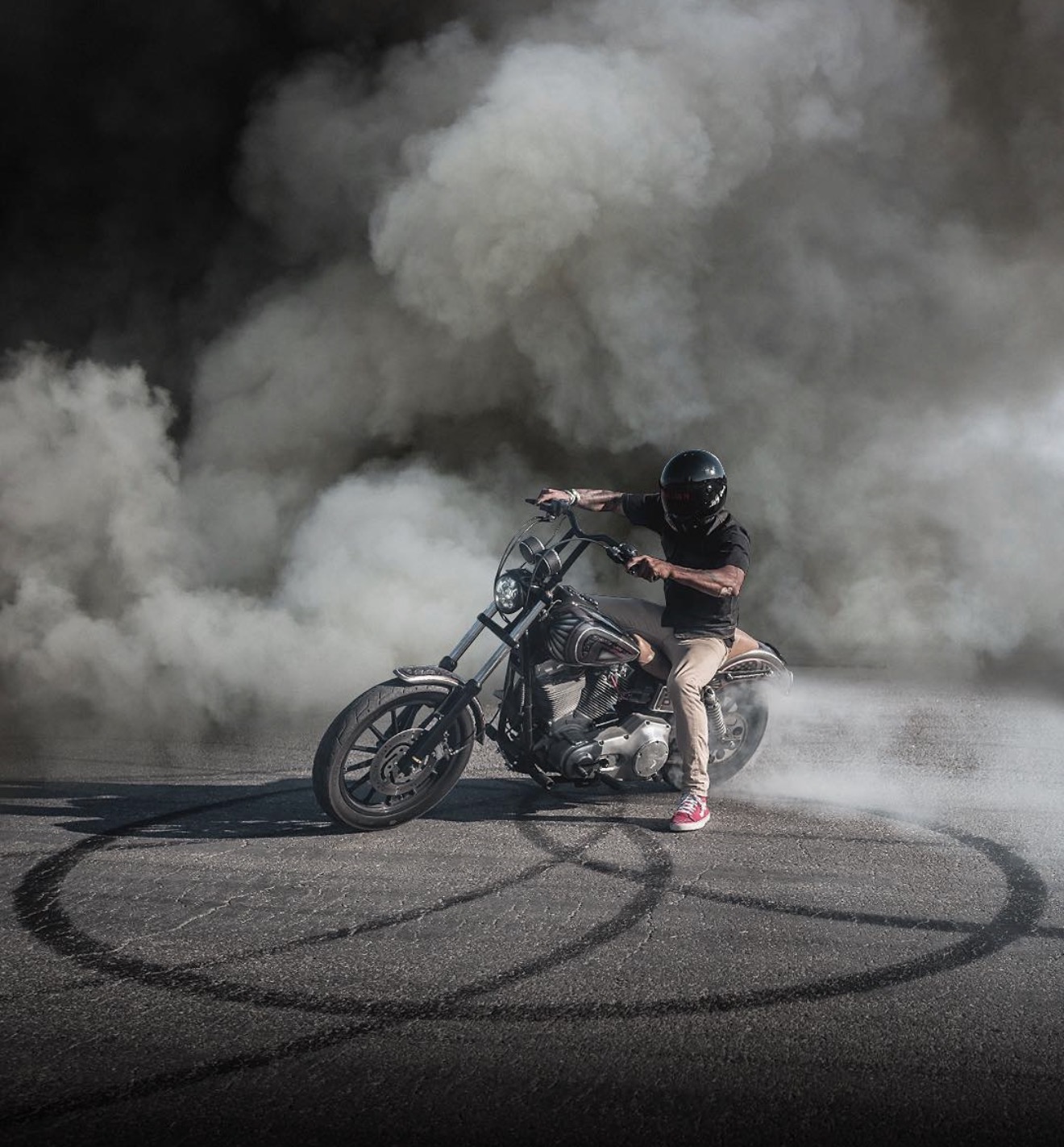 Harley-Davidson post