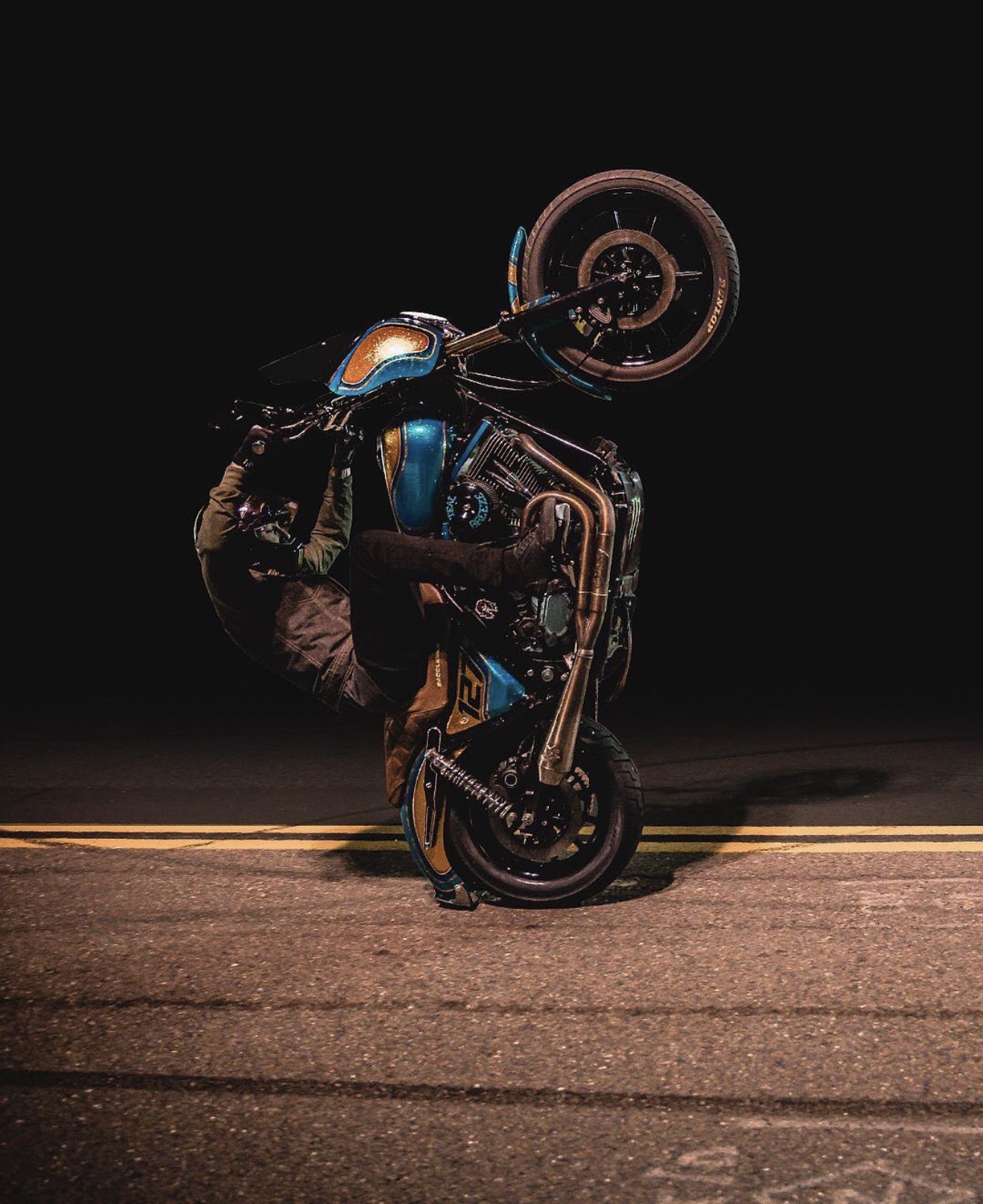 Harley-Davidson post